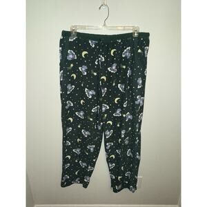 Charles Good Night Pajama Pants Frog Prince Print Mens XL Vtg 90s Lounge